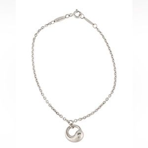 Tiffany Elsa Pretti Eternal Circle Bracelet Sterling Silver